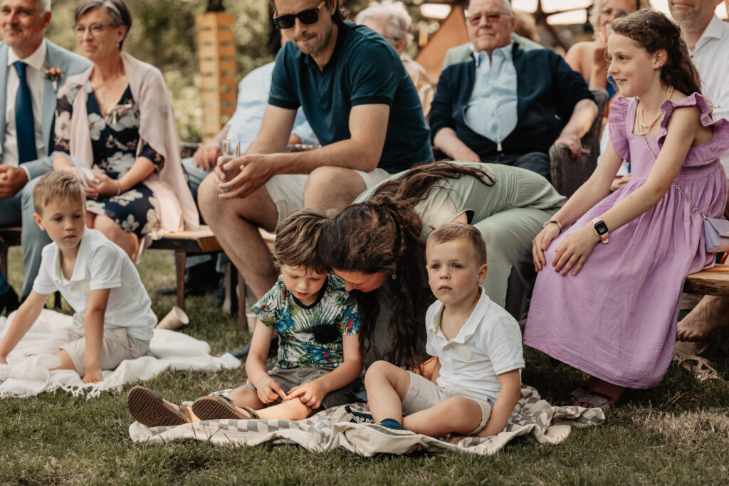 Kinderen op je bruiloft op de gastenlijst